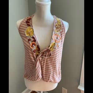 🌺 3 for $15! Free people sleeveless top (113)